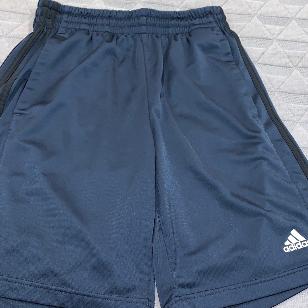 Adidas Men's Dark Blue Athletic Shorts